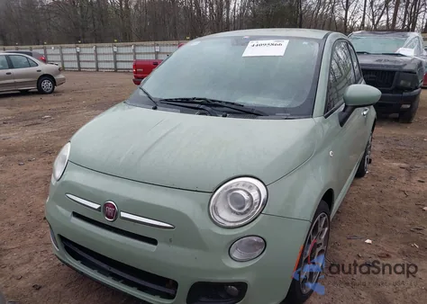 2015 Fiat 500 Sport из США, поврежденный, VIN 3C3CFFBR9FT534396